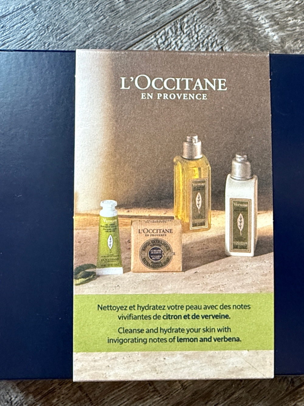 Citrus Bath & Body Gift Set - Blue